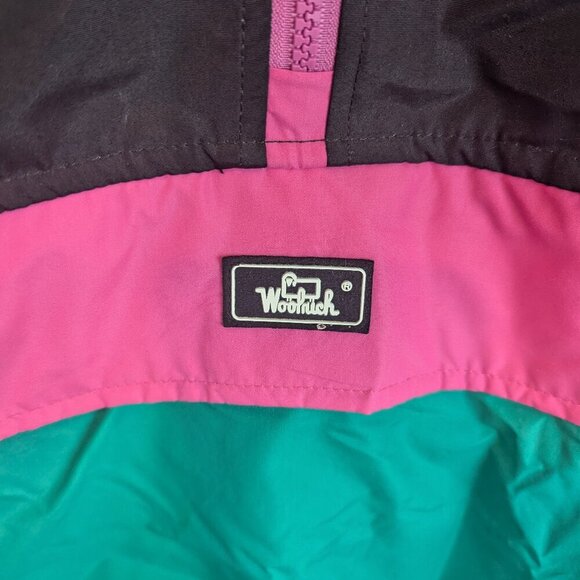 Vintage 90s Woolrich Windebreaker, Sz M - Picture 2 of 6